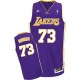 Jersey violet NBA Dennis Rodman Swingman masculine - Adidas Los Angeles Lakers & route 73