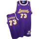 Jersey violet NBA Dennis Rodman Swingman Throwback masculine - Mitchell et Ness Los Angeles Lakers & 73