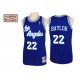 Maillot bleu NBA Elgin Baylor Throwback authentique masculin - Mitchell et Ness Los Angeles Lakers & 22