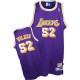Jersey violet NBA Jamaal Wilkes Throwback authentique masculin - Adidas Los Angeles Lakers & 52