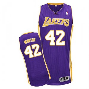 NBA James digne maillot violet masculine authentique - Adidas Los Angeles Lakers & Road 42