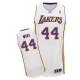 Maillot blanc Ouest authentique masculin Jerry NBA - Adidas Los Angeles Lakers & remplaçant 44
