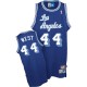 Maillot bleu Jerry West NBA authentique Throwback masculine - Mitchell et Ness Los Angeles Lakers & 44