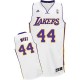 Maillot blanc NBA Jerry West Swingman masculine - Adidas Los Angeles Lakers & remplaçant 44