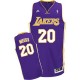 Jersey violet NBA Swingman de Jodie Meeks masculine - Adidas Los Angeles Lakers & route 20