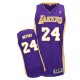 Jersey violet de NBA Kobe Bryant authentiques hommes - Adidas Los Angeles Lakers & Road 24