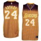 Jersey or de NBA Kobe Bryant authentiques hommes - Adidas Los Angeles Lakers & 24 résonnent Fashion