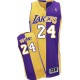 Or/violet Jersey NBA Kobe Bryant authentique masculin - Adidas Los Angeles Lakers & mode Split 24