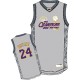 Jersey gris de NBA Kobe Bryant authentiques hommes - Adidas Los Angeles Lakers & Champions finale 24 2010