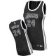 Maillot noir/blanc NBA Kobe Bryant authentiques femmes - Adidas Los Angeles Lakers & 24