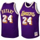 Jersey violet NBA Kobe Bryant Throwback authentique masculin - Mitchell et Ness Los Angeles Lakers & 24