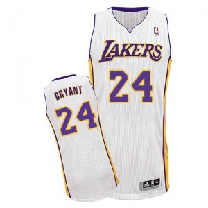 NBA Kobe Bryant jeunesse authentique maillot blanc - Adidas Los Angeles Lakers & remplaçant 24