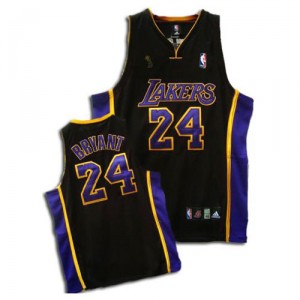 Noir/violet Jersey NBA Kobe Bryant Swingman masculin - Adidas Los Angeles Lakers & 24 Champions