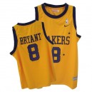 Or/violet Jersey NBA Kobe Bryant Swingman Throwback masculine - Mitchell et Ness Los Angeles Lakers & 8