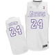 Maillot blanc NBA Kobe Bryant Swingman masculine - Adidas Los Angeles Lakers & 24 gros couleur Fashion