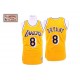 Maillot or NBA Kobe Bryant Swingman Throwback masculine - Mitchell et Ness Los Angeles Lakers & 8