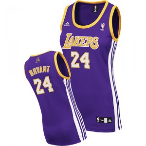 Jersey violet NBA Kobe Bryant Swingman féminines - Adidas Los Angeles Lakers & Road 24