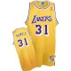 Maillot or Kurt Rambis NBA authentique Throwback masculine - Mitchell et Ness Los Angeles Lakers & 31