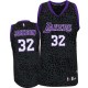 Jersey violet authentique masculin NBA Magic Johnson - Adidas Los Angeles Lakers & 32 Crazy Light