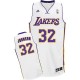 Maillot blanc NBA Magic Johnson Swingman masculine - Adidas Los Angeles Lakers & remplaçant 32