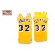Maillot or NBA Magic Johnson Swingman Throwback masculine - Mitchell et Ness Los Angeles Lakers & 32