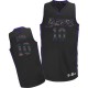 Jersey noir de NBA Steve Nash authentiques hommes - Adidas Los Angeles Lakers & 10 mode Camo