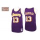 Jersey violet NBA Wilt Chamberlain Throwback authentique masculin - Mitchell et Ness Los Angeles Lakers & 13