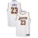 Los Angeles Lakers Jeunes Lebron James ^ 23 Association White Jersey