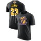 T-shirt LeBron James mâle ^ 23 couronne noire