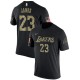 Homme LeBron James ^ 23 États-Unis, drapeau camo noir, Lakers de Los Angeles