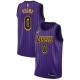 Lakers de Los Angeles Homme Kyle Kuzma ^ 0 City Purple Jersey