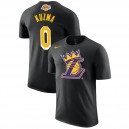 Lakers de Los Angeles masculin Kyle Kuzma ^ 0 T-shirt Crown Black