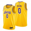 Hommes Los Angeles Lakers ^ 0 Maillot Kyle Kuzma Icon Edition Or Swingman