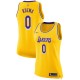 Lakers de Los Angeles Femmes Kyle Kuzma ^ 0 Icon Gold Jersey