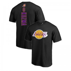 Kyle Kuzma des Lakers de Los Angeles masculin ^ 0 T-shirt noir