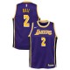 Lonzo Ball ^ 2 Déclaration pour jeunes Lakers de Los Angeles - Maillot violet