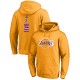 Los Angeles Lakers Lonzo Ball ^ 2 Backer Pullover Gold Sweat à capuche