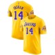 Brandon Ingram ^ 14 Icon Gold T-shirt des Lakers de Los Angeles