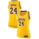Maillots Kobe Bryant pour femmes, Los Angeles Lakers ^ 24 Icon Gold Jersey