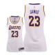 Lakers de Los Angeles ^ ^ 23 Maillot LeBron James Association Swingman - Blanc