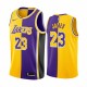 Los Angeles Lakers LeBron James Jaune Violet Split Maillot