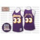 Jersey violet NBA Abdul-Jabbar Throwback authentique masculin - Mitchell et Ness Los Angeles Lakers & 33