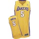 Jersey or de NBA Carlos Boozer authentiques hommes - Adidas Los Angeles Lakers & maison 5