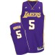 Jersey violet NBA Carlos Boozer Swingman masculine - Adidas Los Angeles Lakers & Road 5